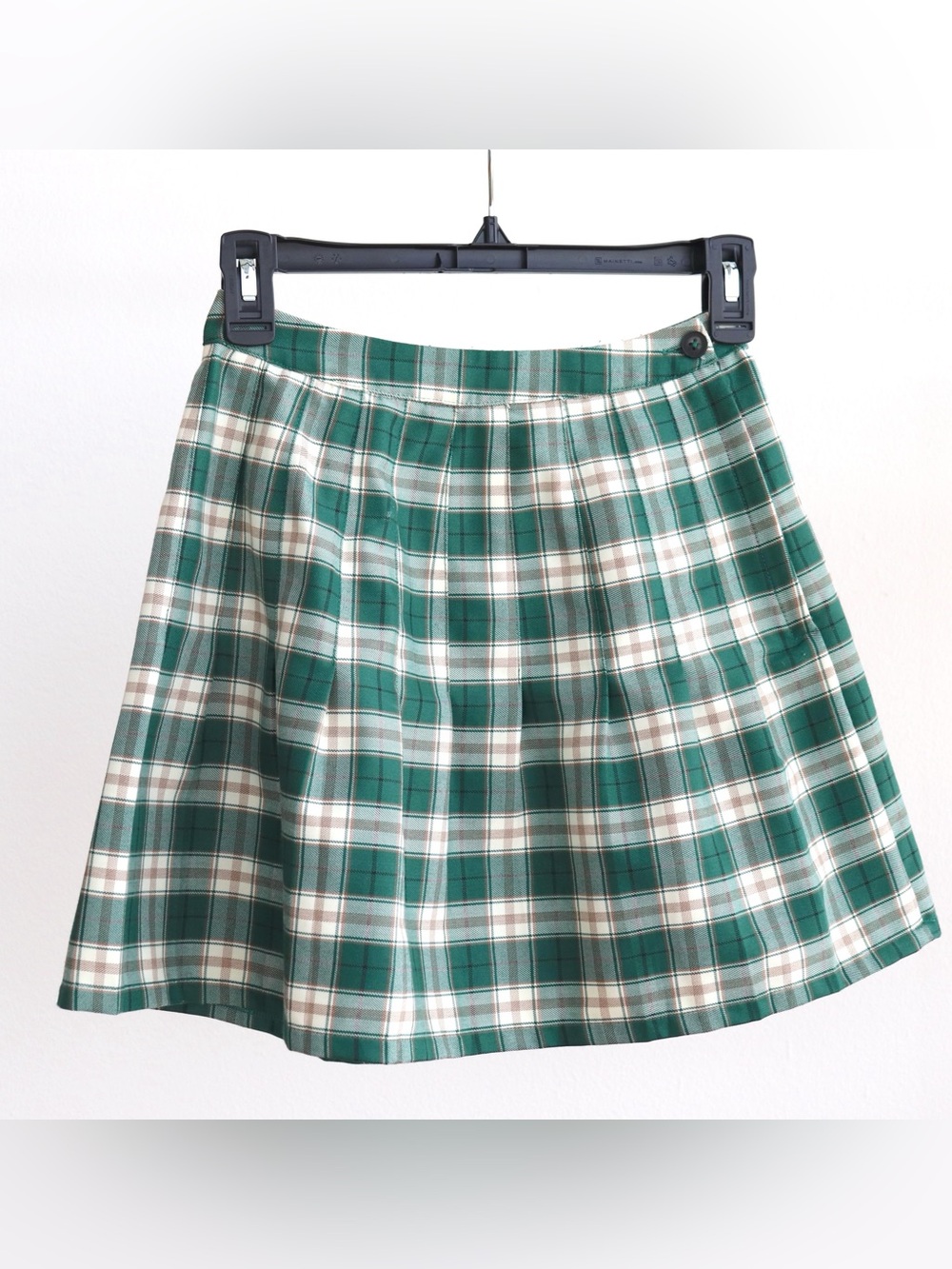 Urban Outfitters - Green Plaid Mini Skirt - Women’s XS